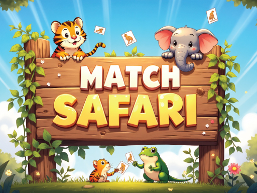 Safari Match Puzzle Game
