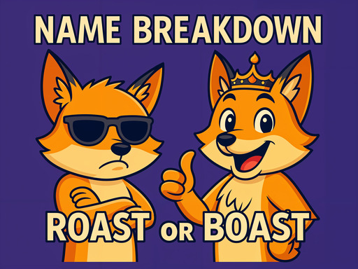 Name Breakdown Roast Or Boast Online Game