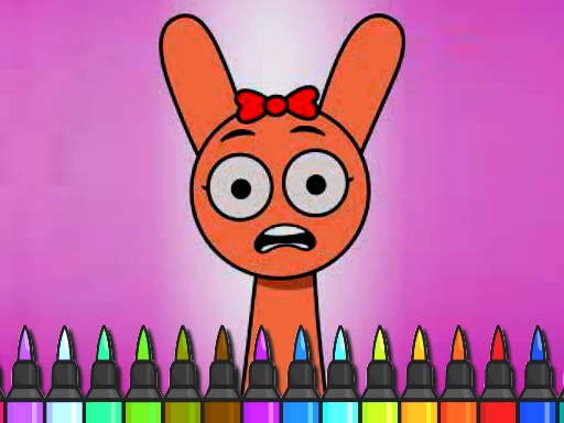 Easy Coloring Sprunki Time Online Game