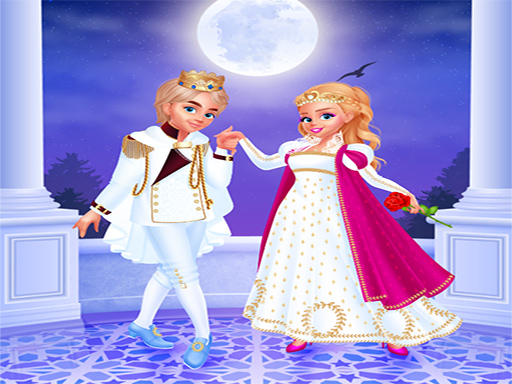 Cinderella & Prince Charming Dress Up Game