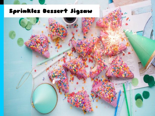 Sprinkles Dessert Jigsaw Puzzle Game