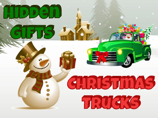 Christmas Trucks Hidden Gifts Puzzle Game