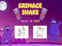 Grimace Shake Coloring Online Game