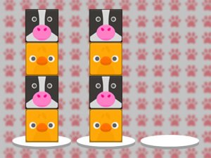 Animal Match Memory Game