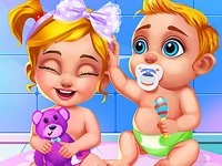 Newborn Sweet Baby Twins - Caring Game Online