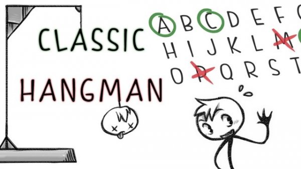 Classic Hangman Word Puzzle Game