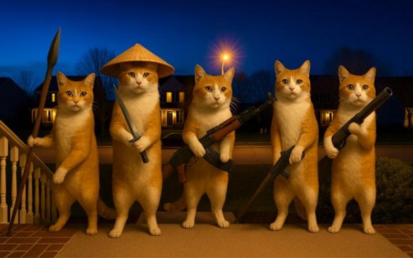 Cat with a Firearm: Clicker Evolution Online Game - Arcade Game