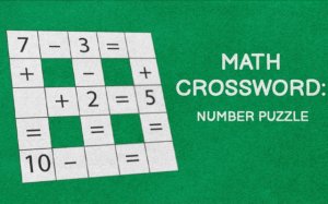 Math Crossword: Number Puzzle Game Online
