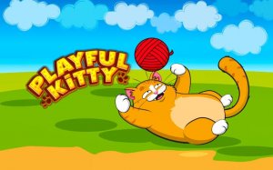 Playful Kitty: Ball of Wool Adventure Puzzle Game