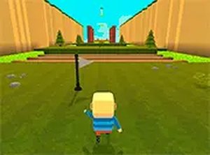 Blocky Leap: Platform Runner