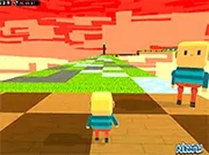 Kogama Crystal Run Parkour